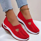 Leichte Orthopädische Sneaker Damen mit Fußbett