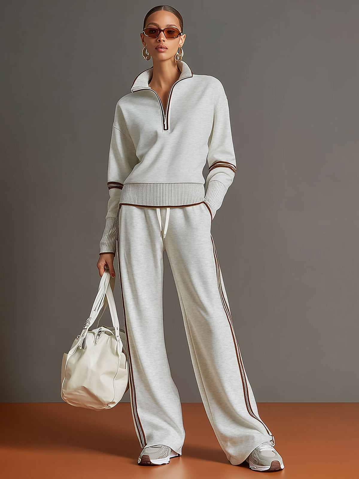 Marietta | Bluse und weite Hose Damen