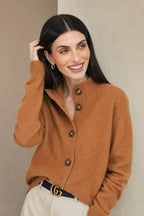 Malia | Strickjacke Damen mit Zierknöpfen