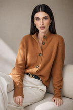 Malia | Strickjacke Damen mit Zierknöpfen