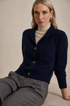 Malia | Strickjacke Damen mit Zierknöpfen