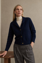 Malia | Strickjacke Damen mit Zierknöpfen