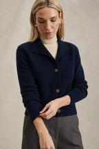 Malia | Strickjacke Damen mit Zierknöpfen
