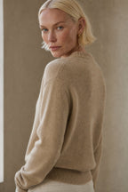 Malia | Strickjacke Damen mit Zierknöpfen