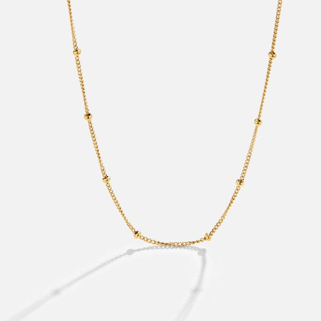 Schicke Gold Halskette