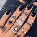 Einzigartiges Ring Set: 8 bis 12 Stück