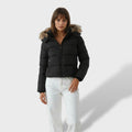 Sofia | Damen Steppjacke mit Kapuze
