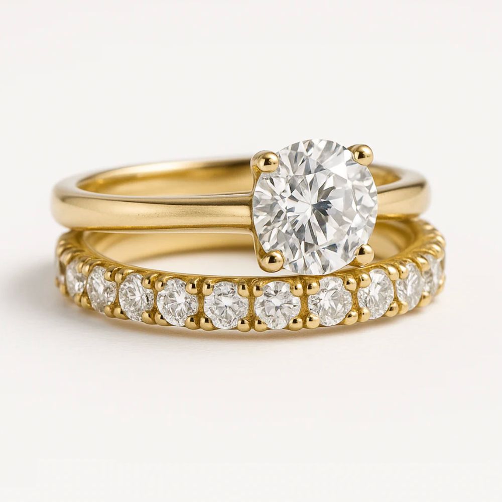 Savaya Goldener Ring Set