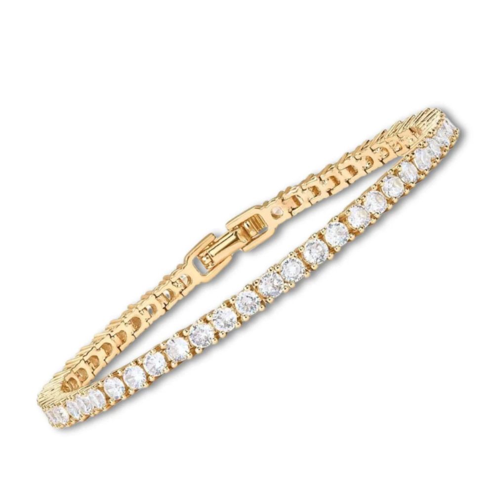 Tennis Goldenes Armband