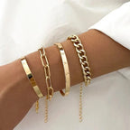 Anspruchsvolles Elan Mercer Armband Set aus Weißgold