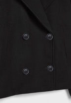 Damen Kurze Jacke Zweireihig