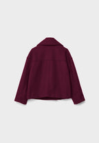 Damen Kurze Jacke Zweireihig