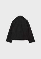 Damen Kurze Jacke Zweireihig