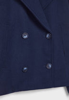 Damen Kurze Jacke Zweireihig