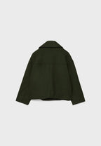 Damen Kurze Jacke Zweireihig