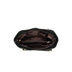 Handtasche Damen mit 2 großen Fächern aus Veganleder