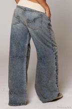Jeans Damen mit Waschung