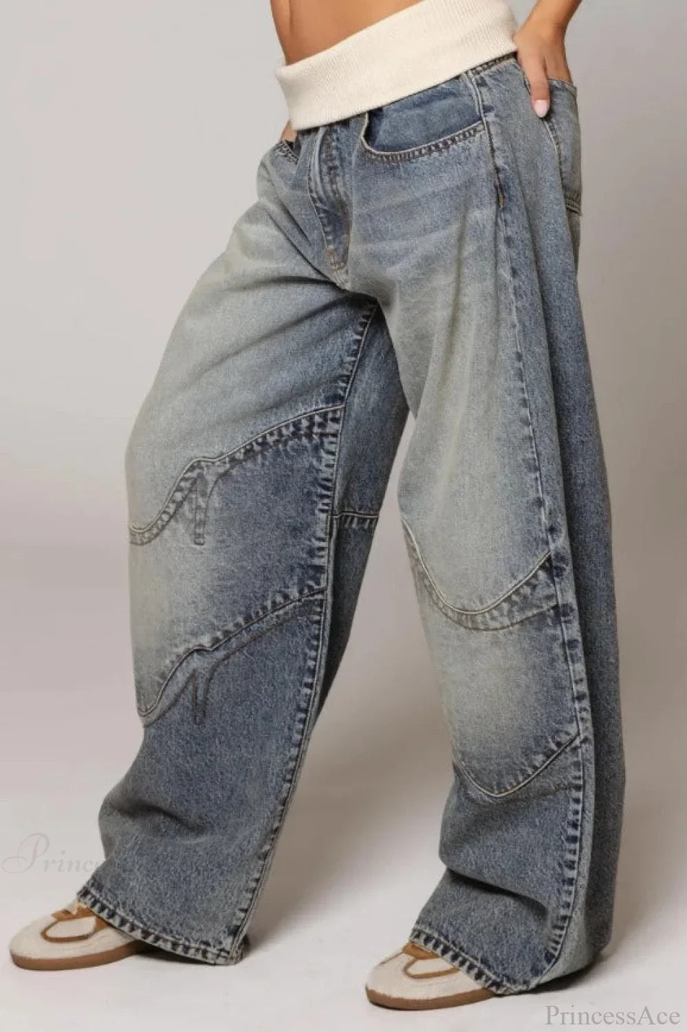 Jeans Damen mit Waschung