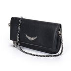 Amalia | Damen Clutch mit Reißverschluss