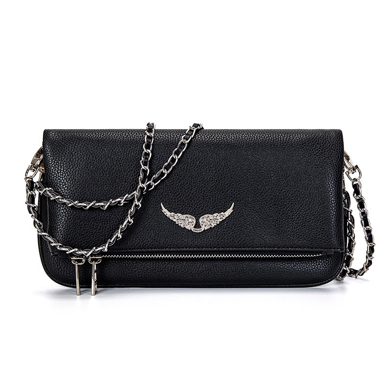 Amalia | Damen Clutch mit Reißverschluss