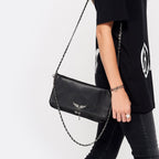 Amalia | Damen Clutch mit Reißverschluss
